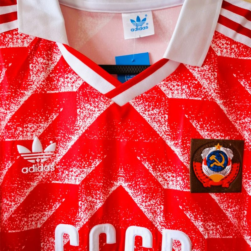 1988-1989 The Soviet Union Home Retro Jersey