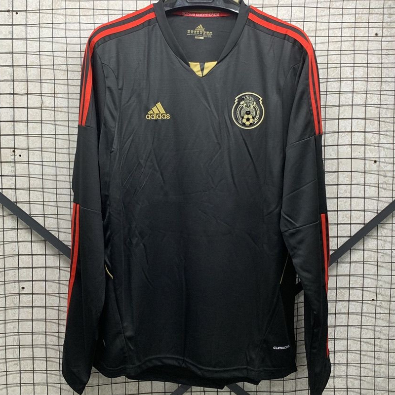 2011-2012 Mexico Retro Away Jersey Long sleeves