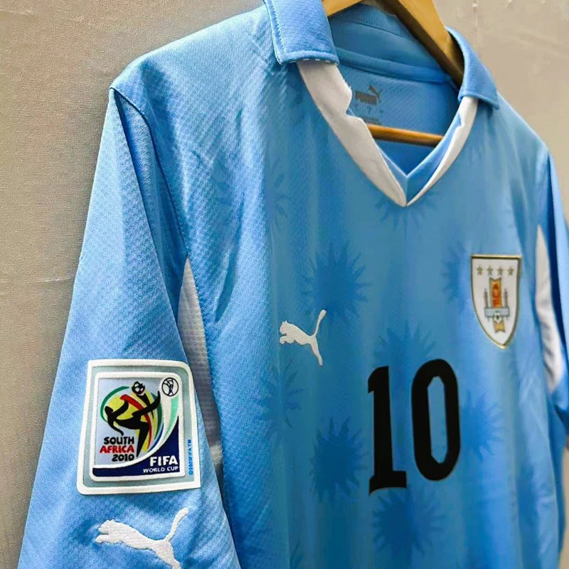 2010-2011 Uruguay Home Retro Jersey