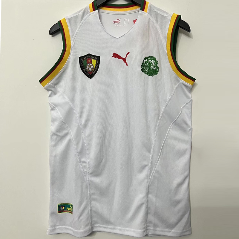 2002-2003 Cameroon Away Retro Vest Jersey