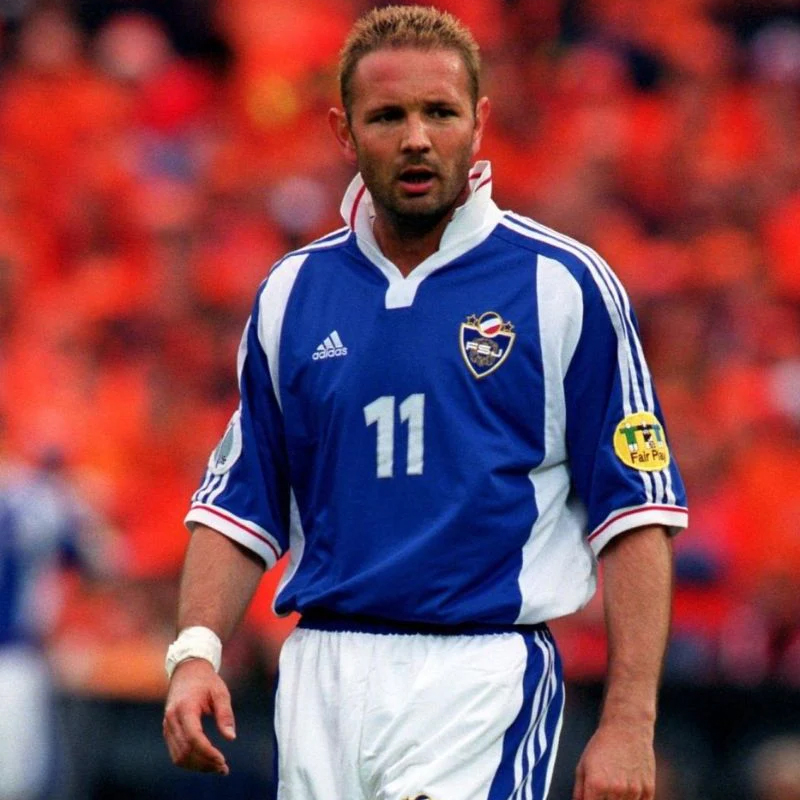 2000-2001 Yugoslavia Home Retro Jersey