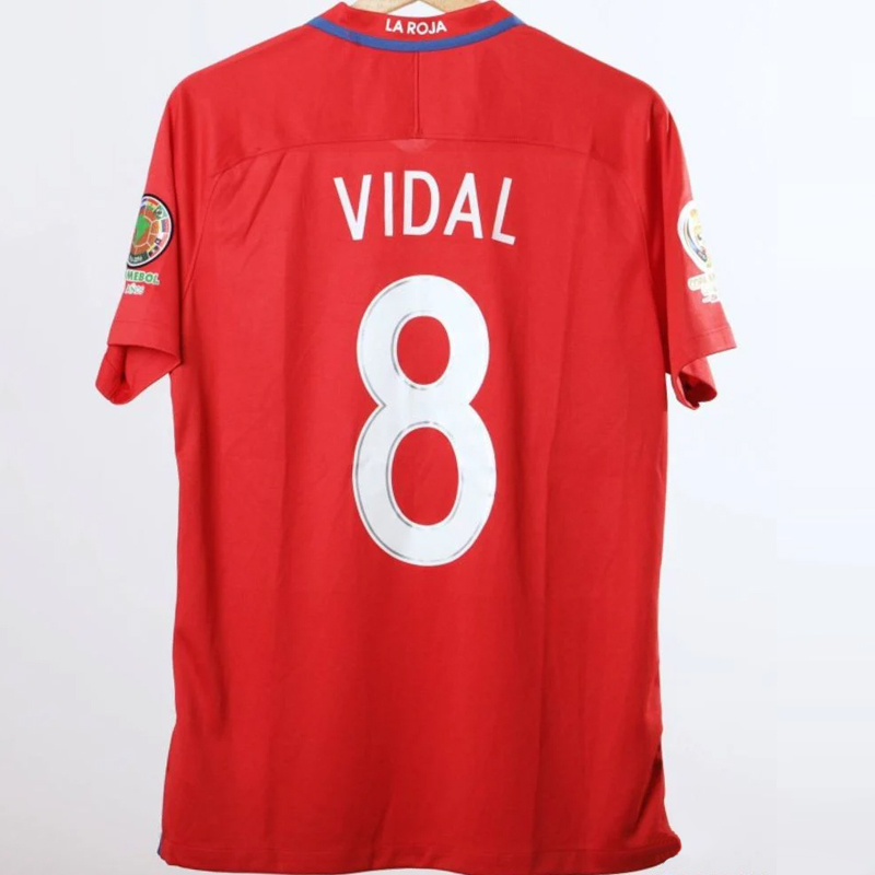 2016 Chile Home Retro Jersey