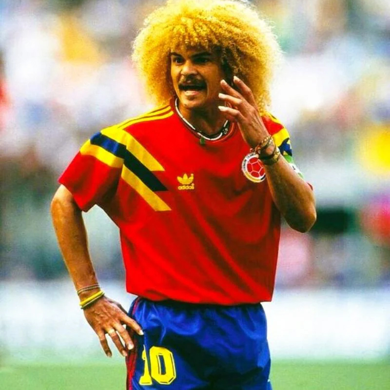 1990 Colombia Away Retro Jersey