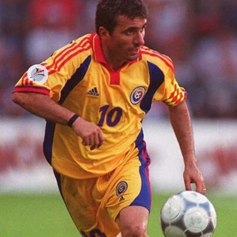 2000-2001 Romania Home Retro Jersey