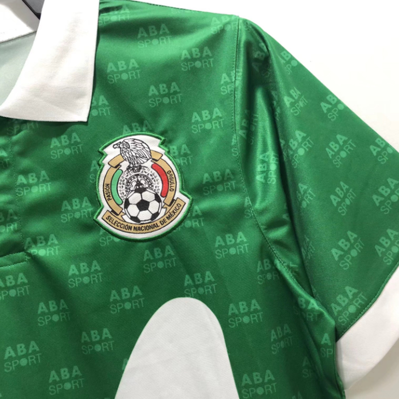 1995 Mexico Retro Home Jersey