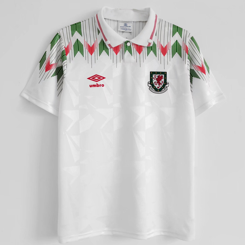 1990-1992 Wales Away Retro Jersey