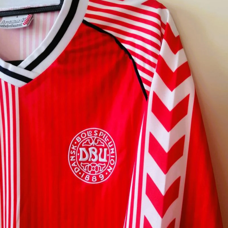 1986-1987 Denmark Home Retro Jersey