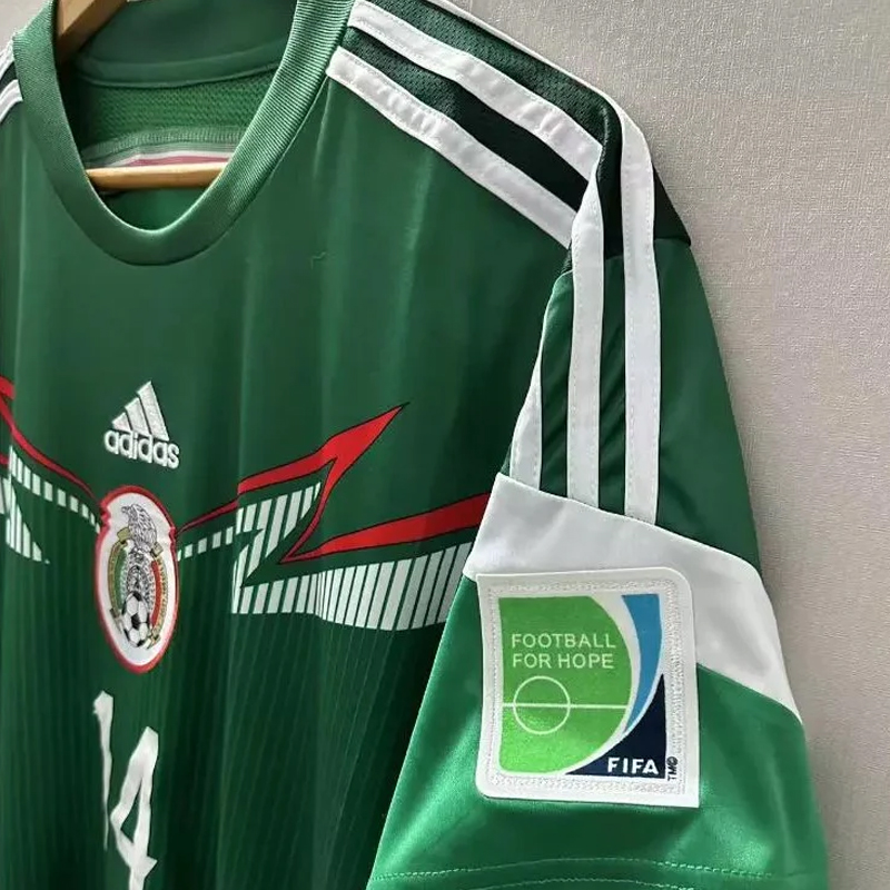 2014 Mexico Retro Home Jersey
