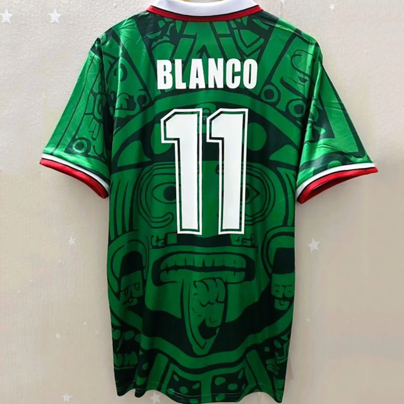 1998 Mexico Retro Home Jersey