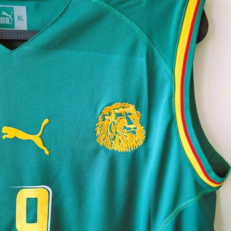 2002-2003 Cameroon Home Retro Vest Jersey