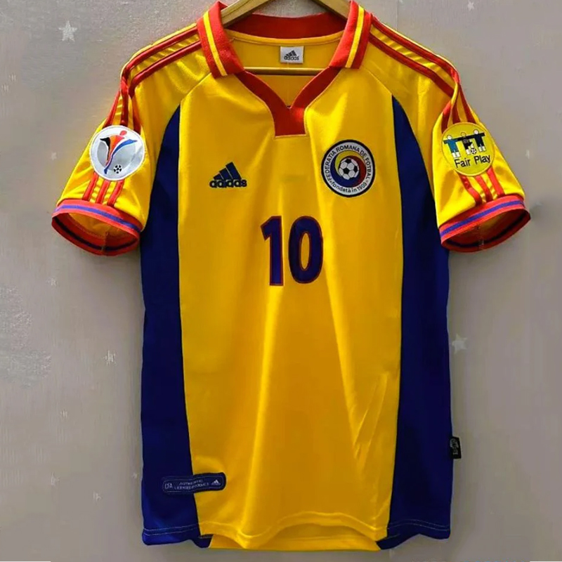 2000-2001 Romania Home Retro Jersey