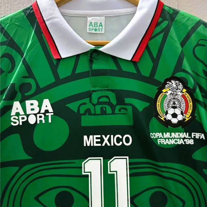 1998 Mexico Retro Home Jersey
