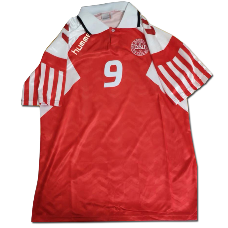 1992 Denmark Home Retro Jersey