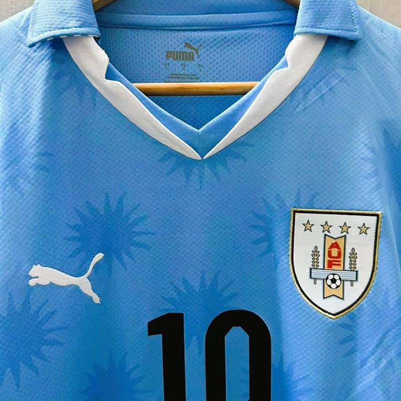 2010-2011 Uruguay Home Retro Jersey