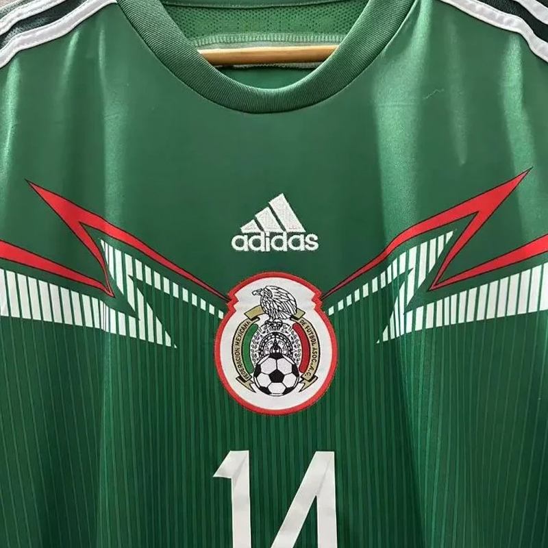 2014 Mexico Retro Home Jersey