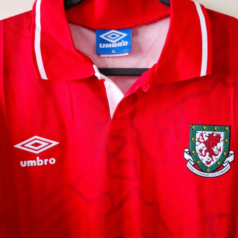1992-1993 Wales Home Retro Jersey
