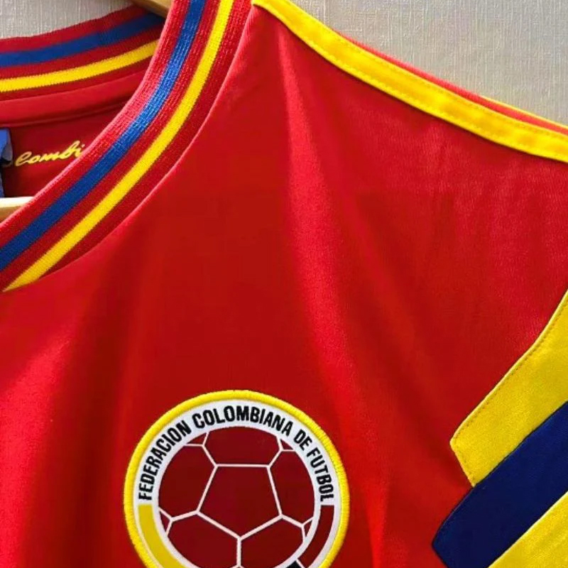 1990 Colombia Away Retro Jersey