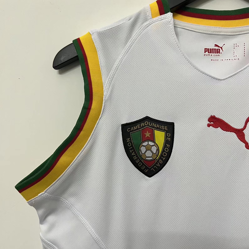 2002-2003 Cameroon Away Retro Vest Jersey