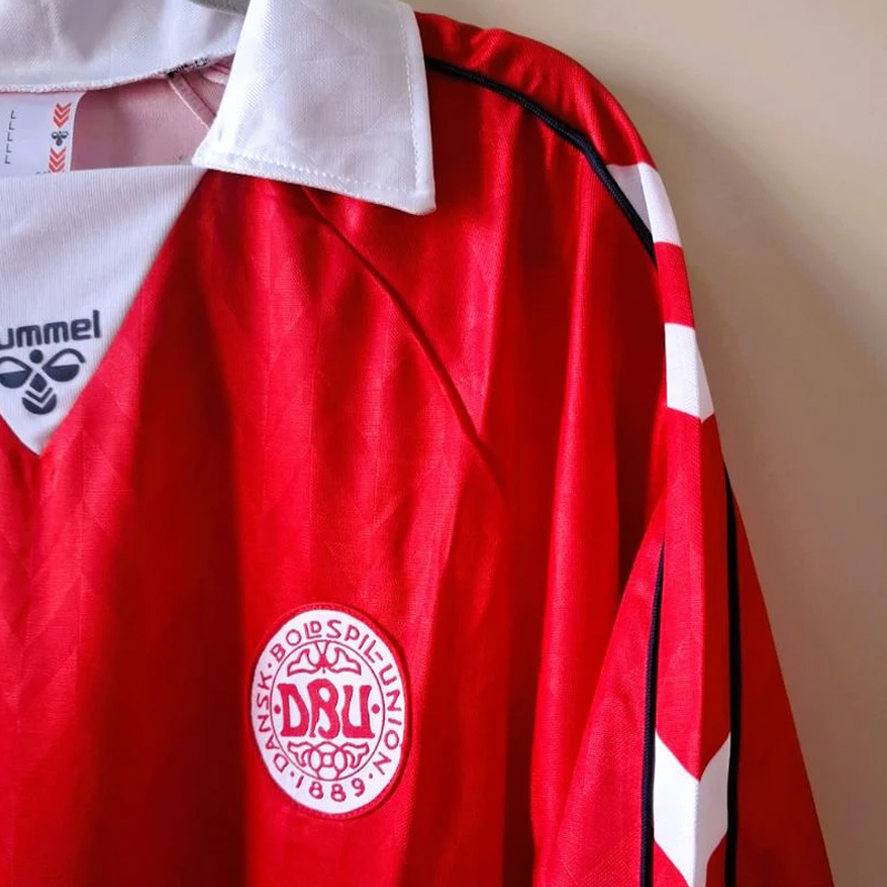 1988-1989 Denmark Home Retro Jersey
