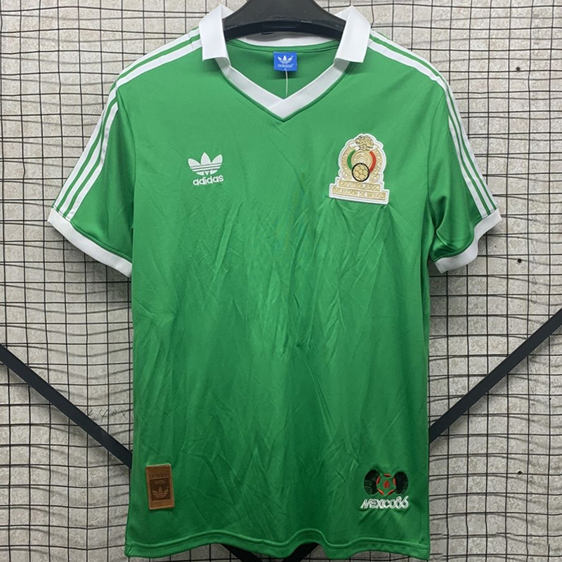1986 Mexico Retro Home Jersey