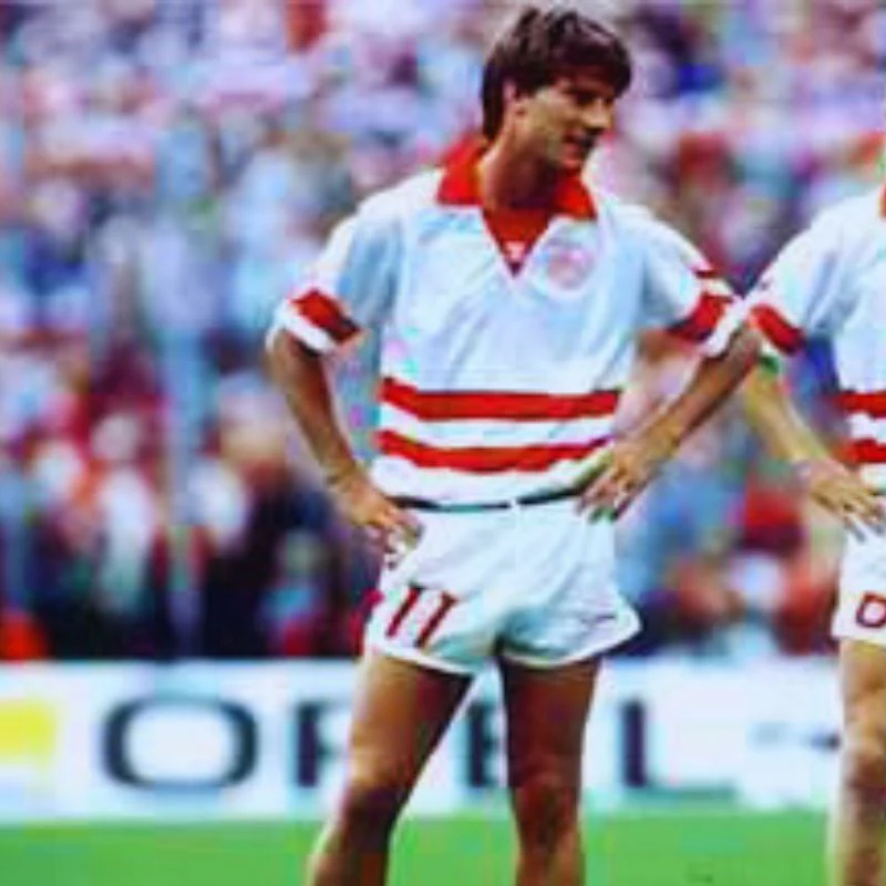 1988-1989 Denmark Away Retro Jersey