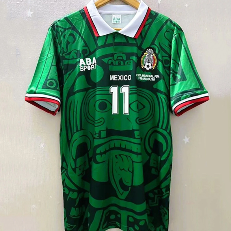1998 Mexico Retro Home Jersey