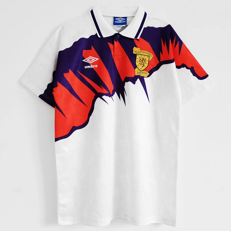 1991-1993  Scotland Away Retro Jersey