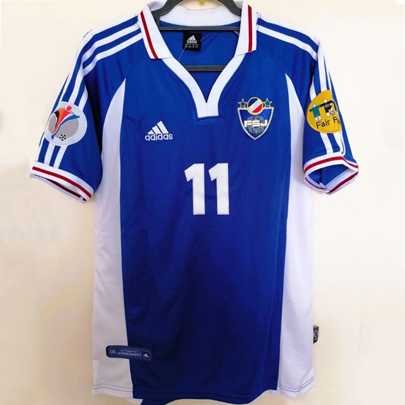 2000-2001 Yugoslavia Home Retro Jersey