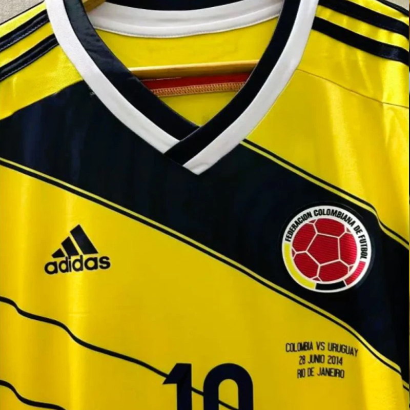 2014 Colombia Home Retro Jersey