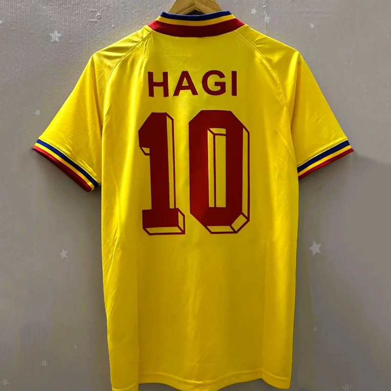 1994 Romania Home Retro Jersey