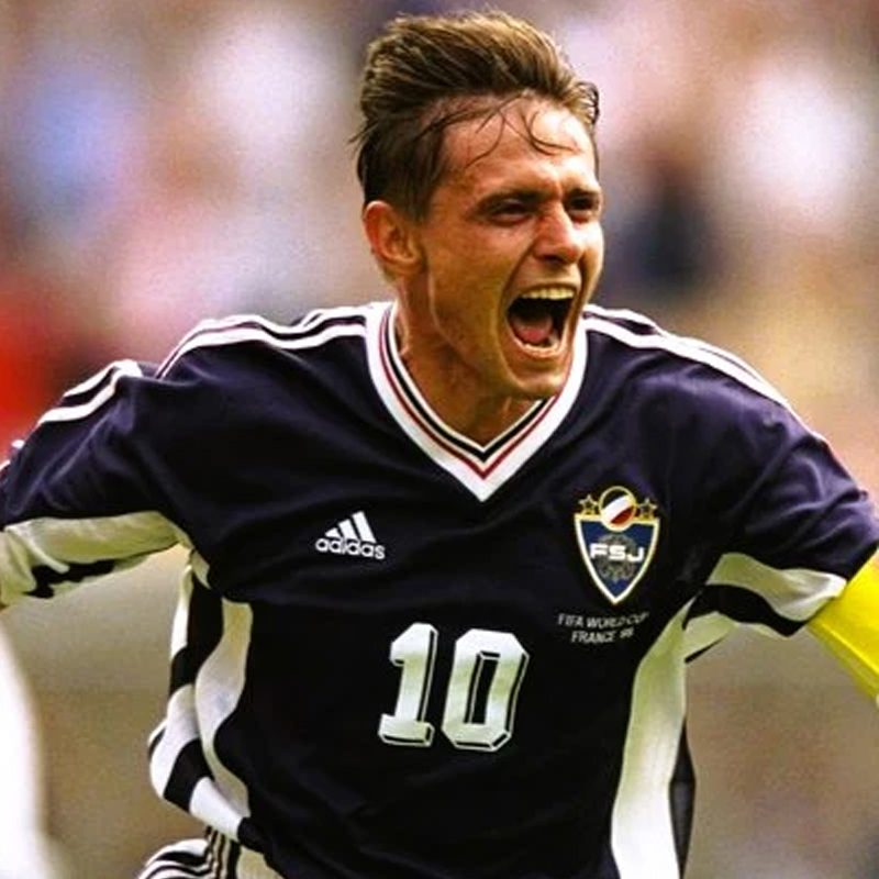 1998 Yugoslavia Home Retro Jersey