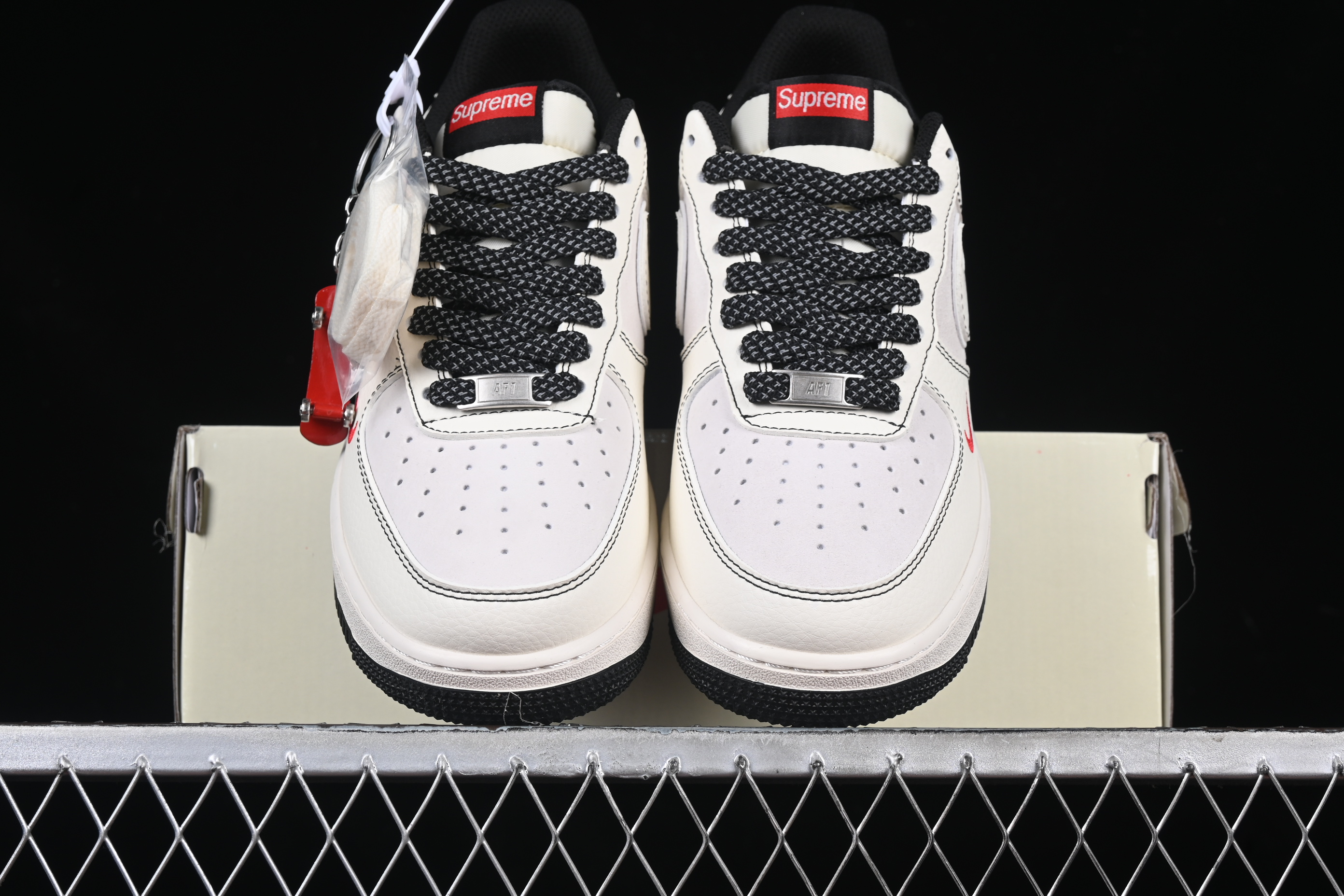 Nk Air Force 1'07 Low Supreme collaboration Mi Hei Xian Zhu Ba BB7518-012 36-45