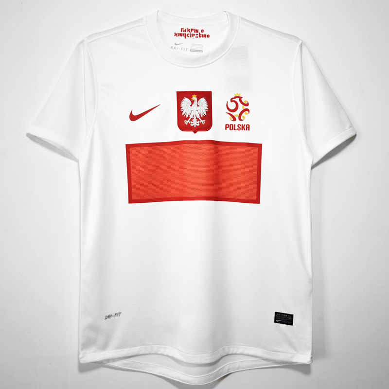 2012 Poland Home Retro Jersey