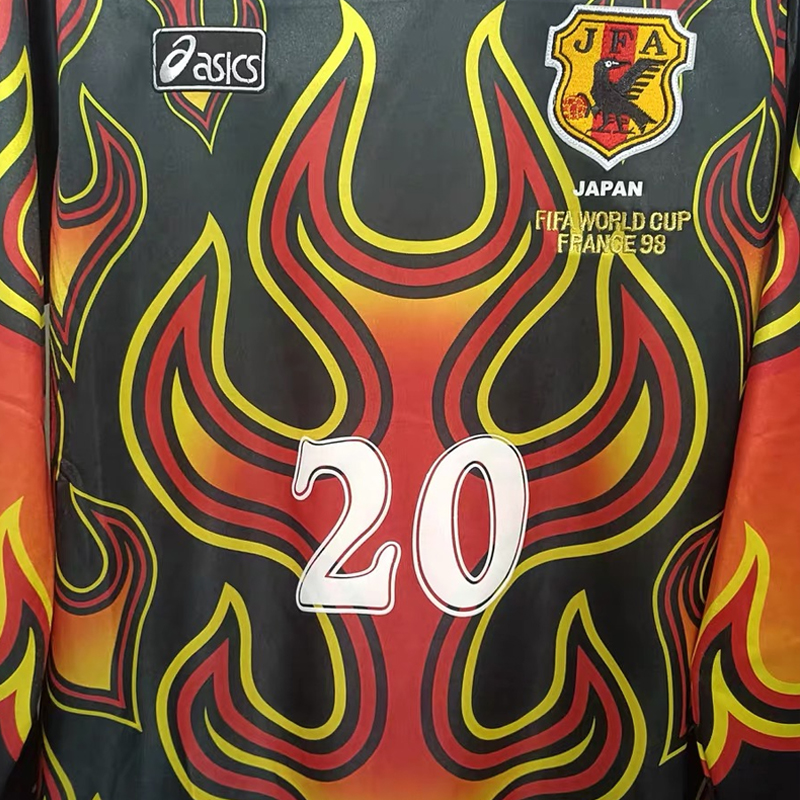 1998-1999 Japan Goalkeeper  Retro Jersey Long sleeves