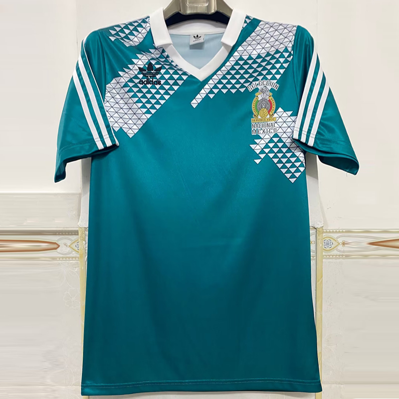 1990 Mexico Retro Home Jersey