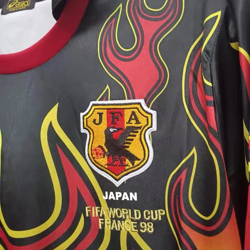 1998-1999 Japan Goalkeeper  Retro Jersey Long sleeves