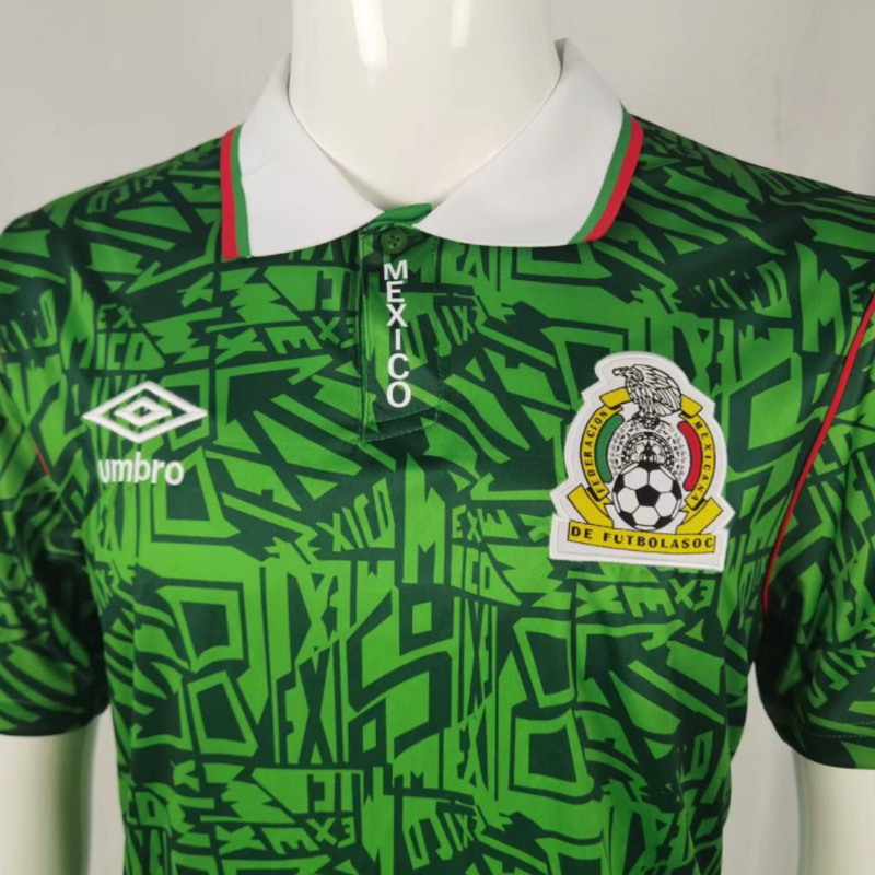 1994  Mexico Retro Home Jersey