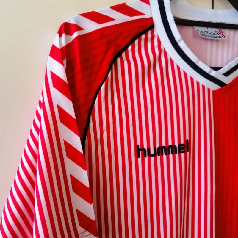 1986-1987 Denmark Home Retro Jersey