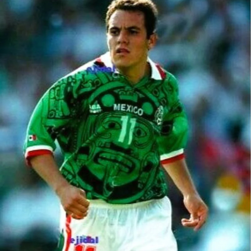 1998 Mexico Retro Home Jersey