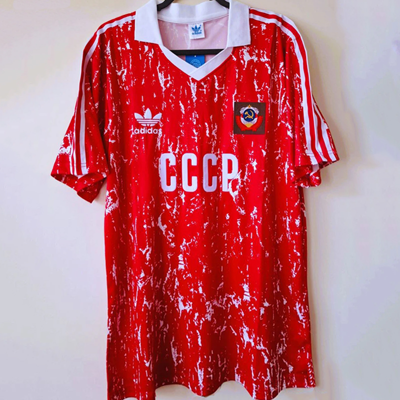 1990-1991 The Soviet Union Home Retro Jersey