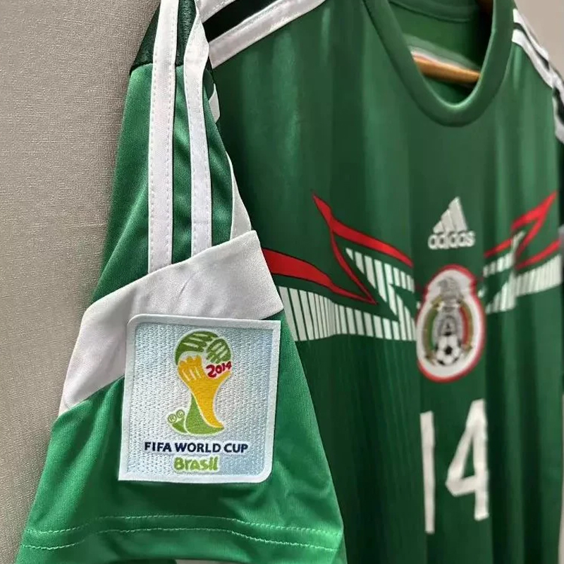 2014 Mexico Retro Home Jersey