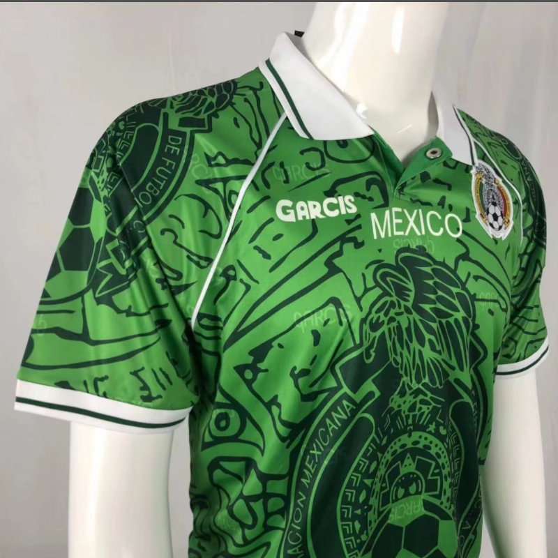 1999 Mexico Retro Home Jersey