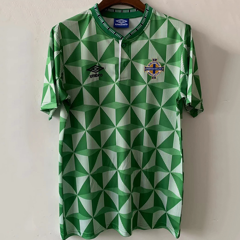 1990 Northern Ireland Home Retro Jersey