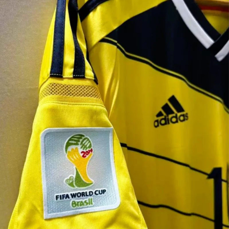 2014 Colombia Home Retro Jersey