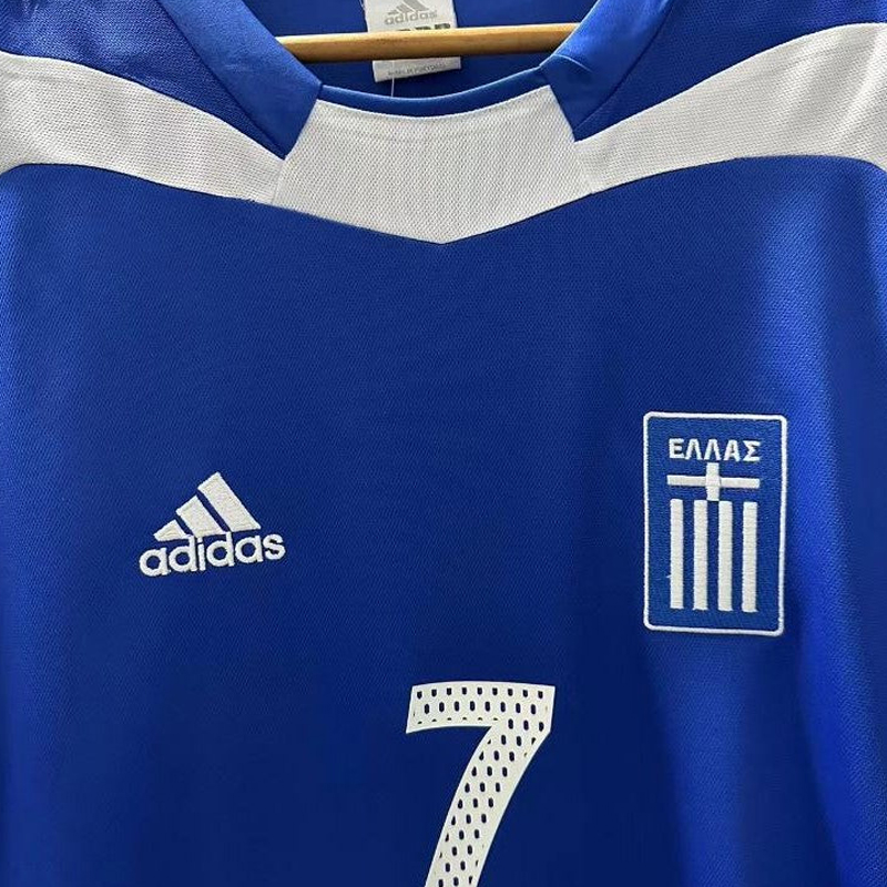 2004 Greece Home Retro Jersey