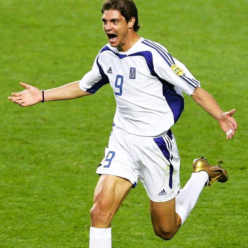 2004 Greece Away Retro Jersey