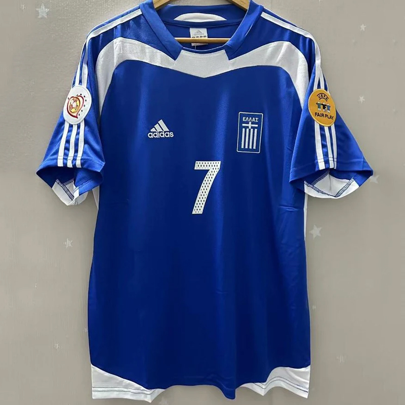2004 Greece Home Retro Jersey