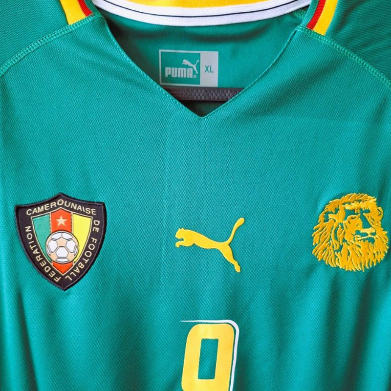 2002-2003 Cameroon Home Retro Vest Jersey