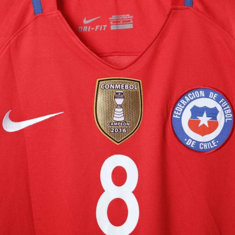 2016 Chile Home Retro Jersey