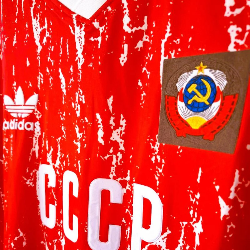 1990-1991 The Soviet Union Home Retro Jersey